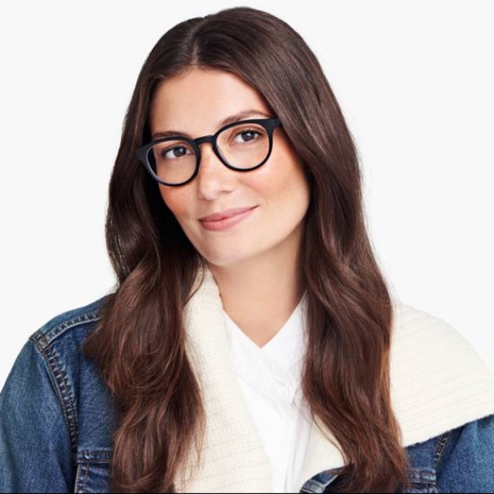 Warby Parker Percey Jet Black Matte Frames